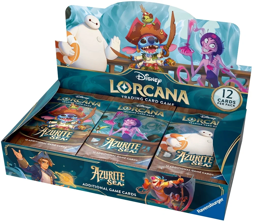 Disney Lorcana - Azurite Sea - Booster Box
