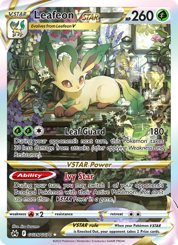 Leafeon VSTAR Ultra Rare (GG35/159) swsh12.5