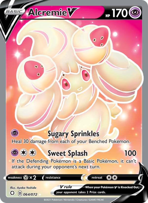Alcremie V Ultra Rare (64/72) swsh4.5