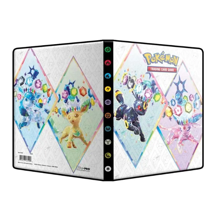 Pokémon Prismatic Evolutions 4-Pocket Portfolio 
