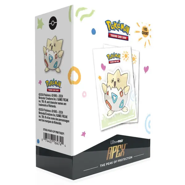 Ultra Pro Apex Sleeves Togepi Pokemon