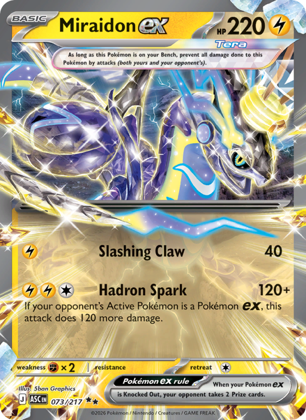 Miraidon ex Double rare (073/217) me02.5