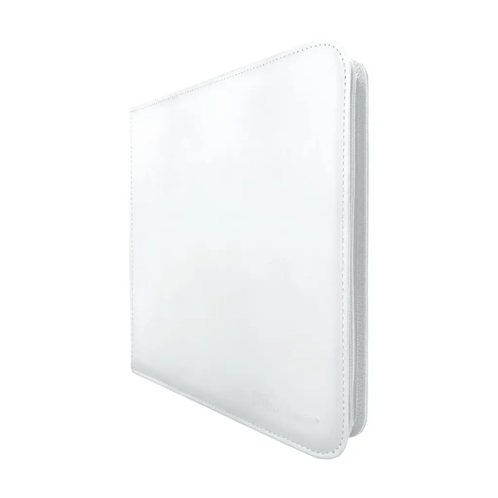 Ultra Pro Vivid White 12-Pocket Pro Binder Zippered