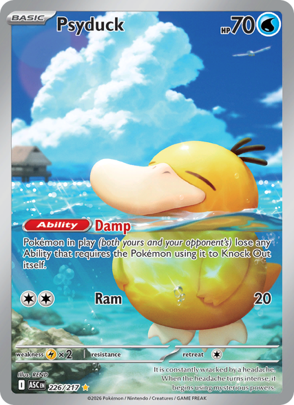 Psyduck Illustration rare (226/217) me02.5