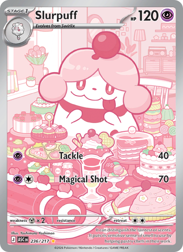 Slurpuff Illustration rare (236/217) me02.5