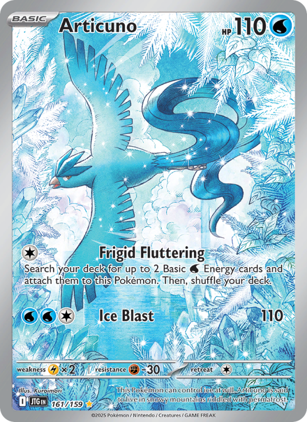 Articuno Illustration rare (161/159) sv09