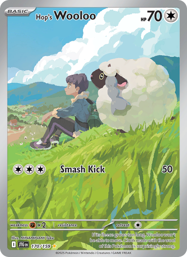 Hop's Wooloo Illustration rare (170/159) sv09