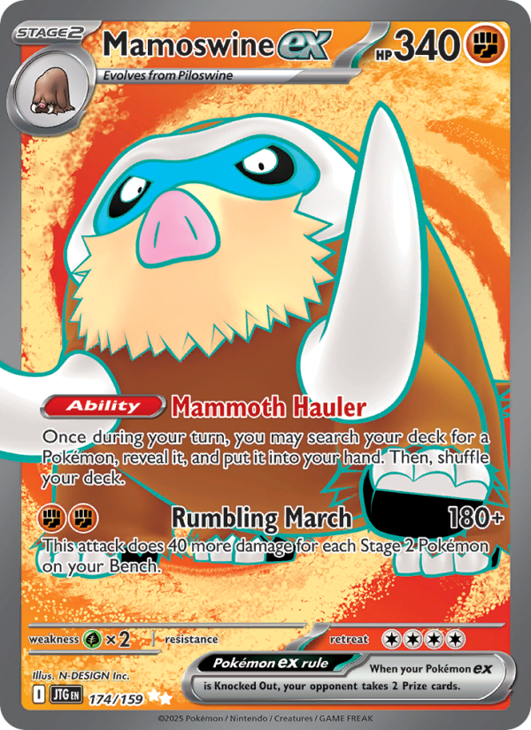 Mamoswine ex Ultra Rare (174/159) sv09