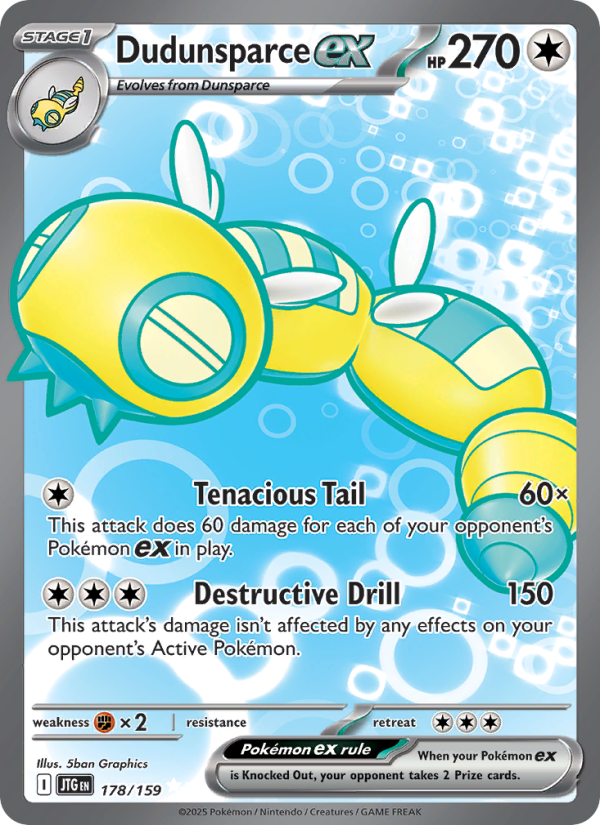 Dudunsparce ex Ultra Rare (178/159) sv09