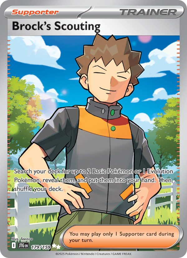 Brock's Scouting Ultra Rare (179/159) sv09