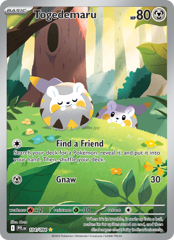 Togedemaru Illustration rare (104/94) me02