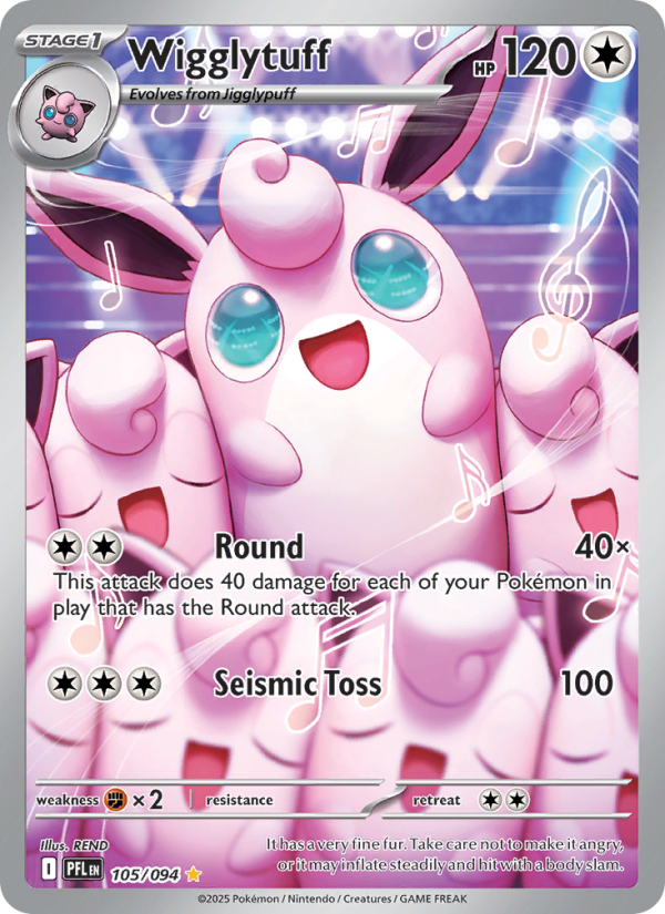 Wigglytuff Illustration rare (105/94) me02