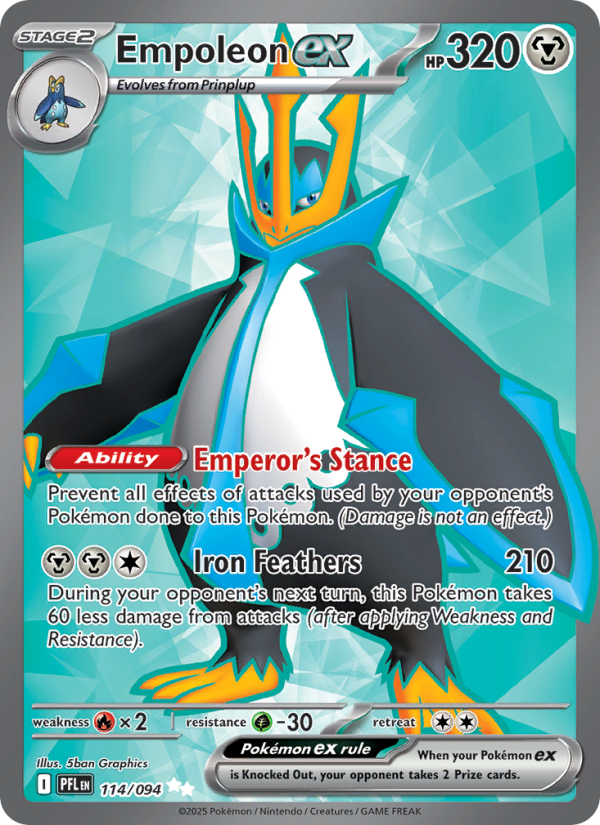 Empoleon ex Ultra Rare (114/94) me02