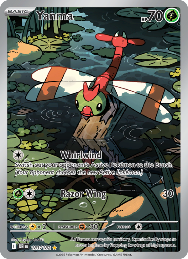 Yanma Illustration rare (183/182) sv10