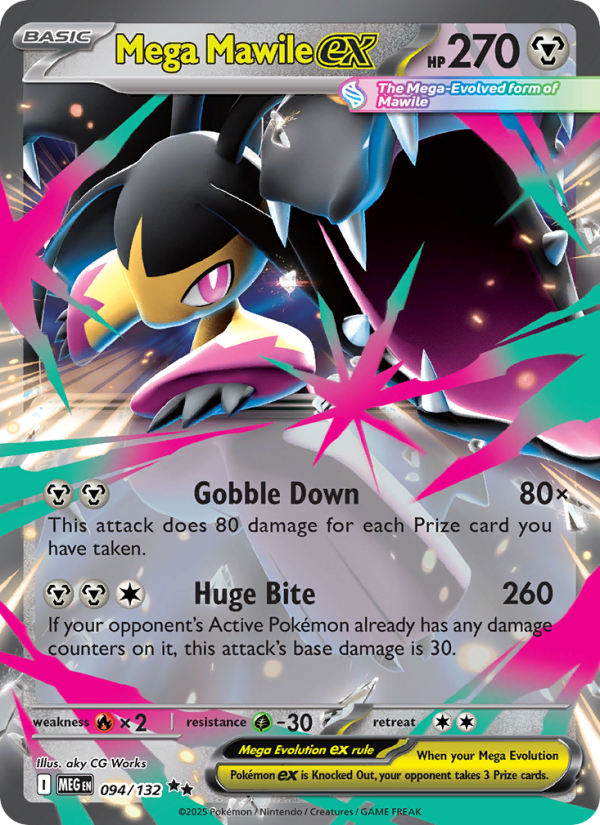 Mega Mawile ex Double rare (094/132) me01