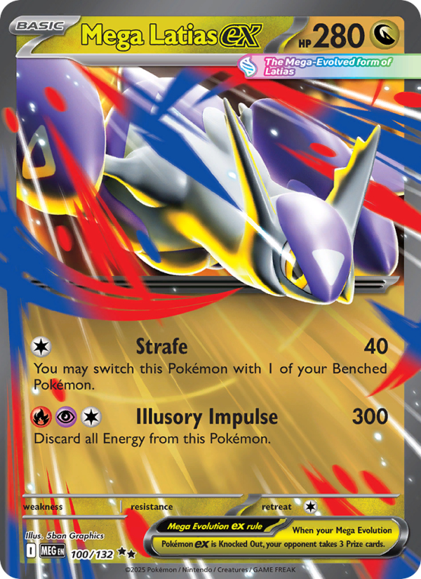 Mega Latias ex Double rare (100/132) me01