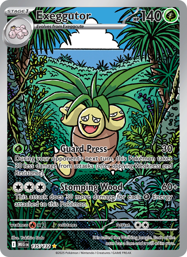 Exeggutor Illustration rare (135/132) me01