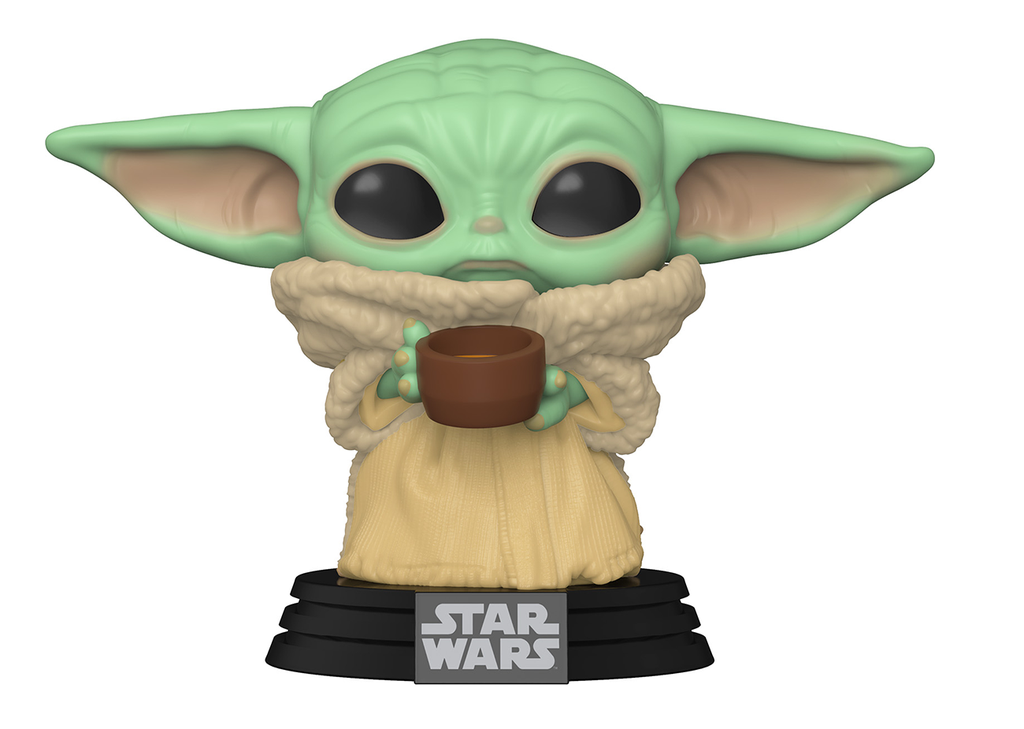 Star Wars: the Mandalorian - the Child with Cup Pop! Vinyl  Pop Protector