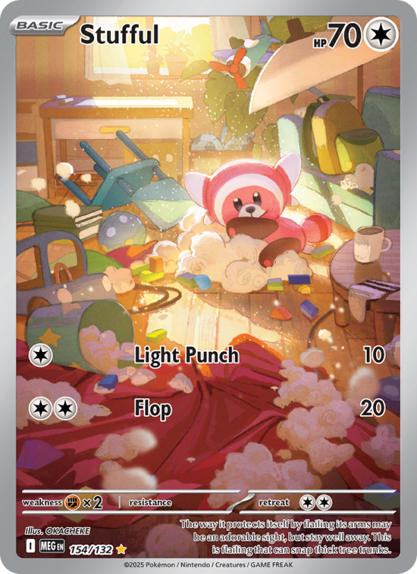 Stufful Illustration rare (154/132) me01