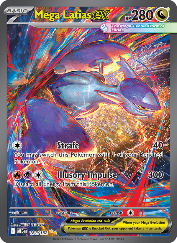 Mega Latias ex Special illustration rare (181/132) me01