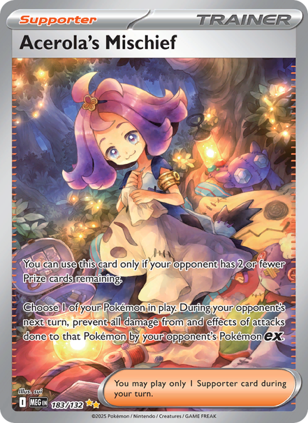 Acerola's Mischief Special illustration rare (183/132) me01