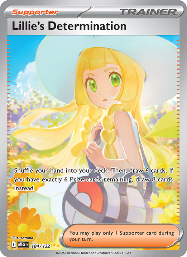 Lillie's Determination Special illustration rare (184/132) me01