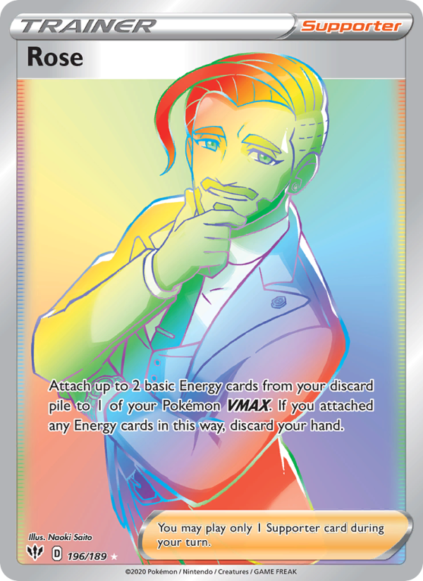 Rose Secret Rare (196/189) swsh3