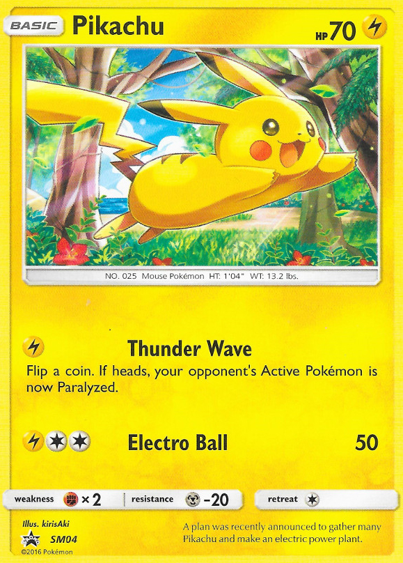 Pikachu None (SM04/236) smp