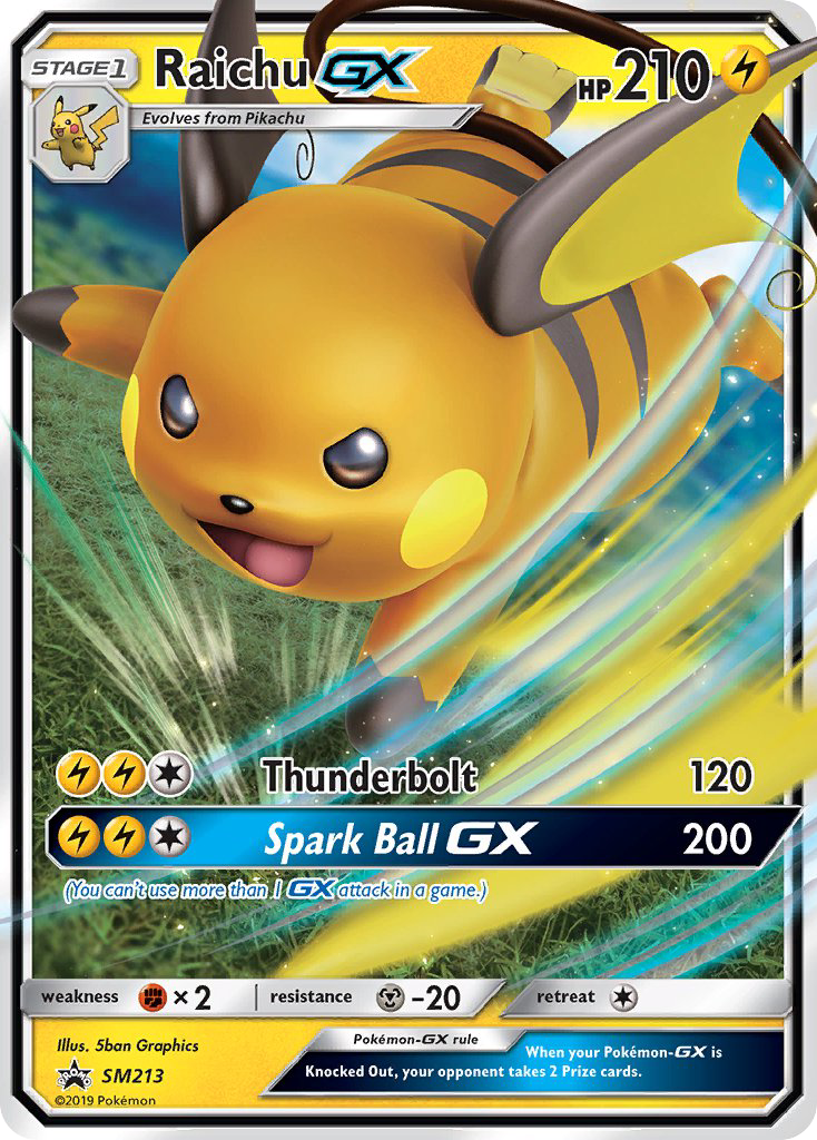 Raichu GX None (SM213/236) smp