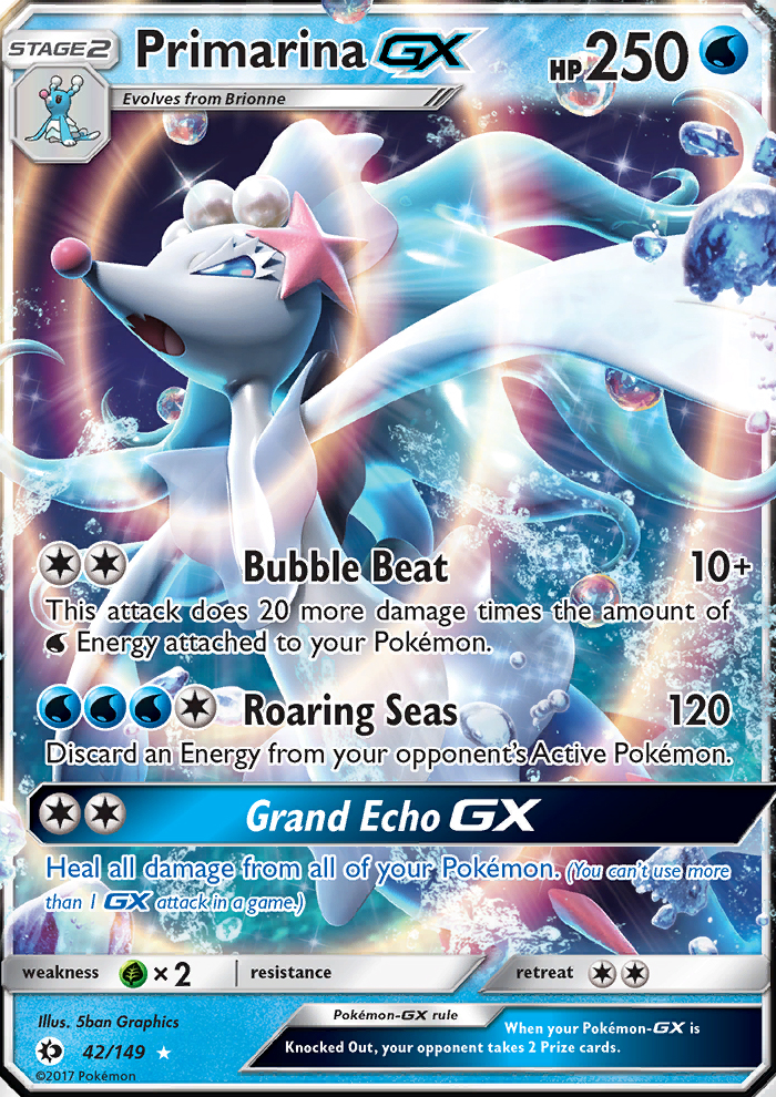 Primarina GX Ultra Rare (42/149) sm1