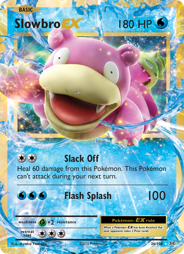 Slowbro EX Ultra Rare (26/108) xy12
