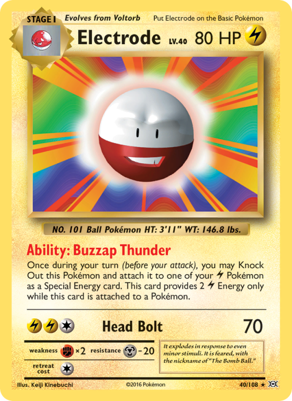 Electrode Rare (40/108) xy12