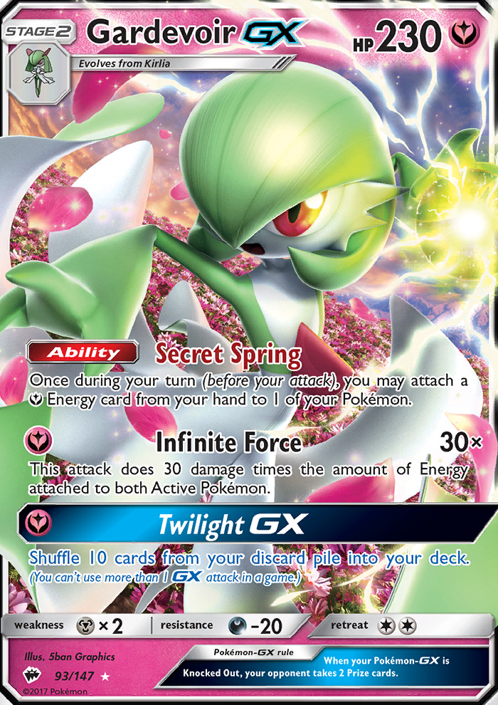 Gardevoir GX Ultra Rare (93/147) sm3