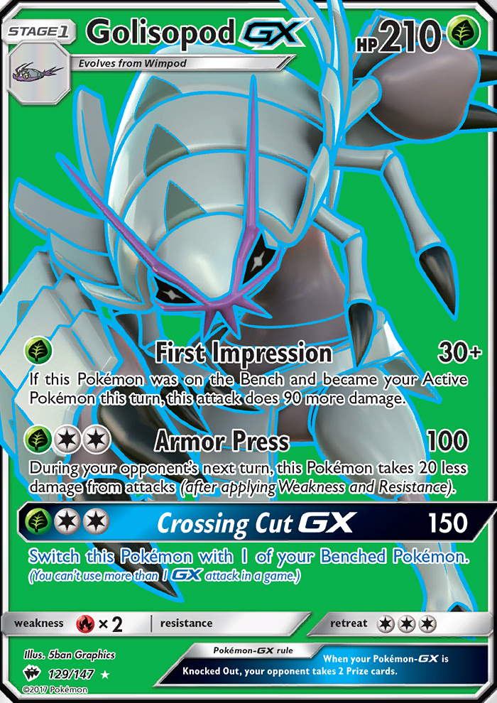 Golisopod GX Ultra Rare (129/147) sm3