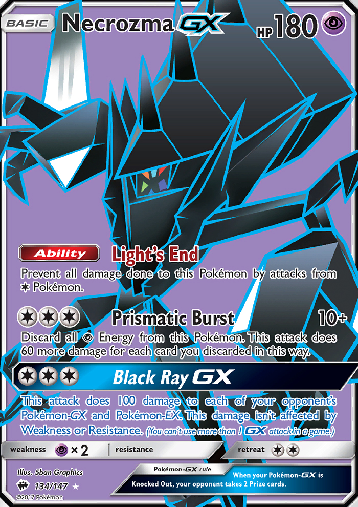 Necrozma GX Ultra Rare (134/147) sm3