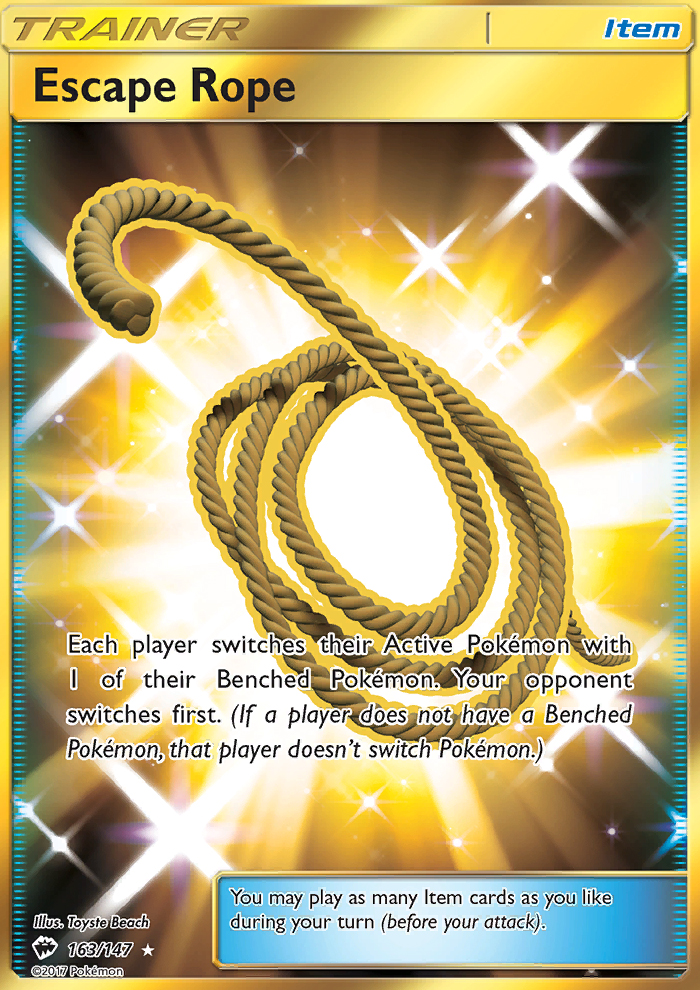 Escape Rope Secret Rare (163/147) sm3