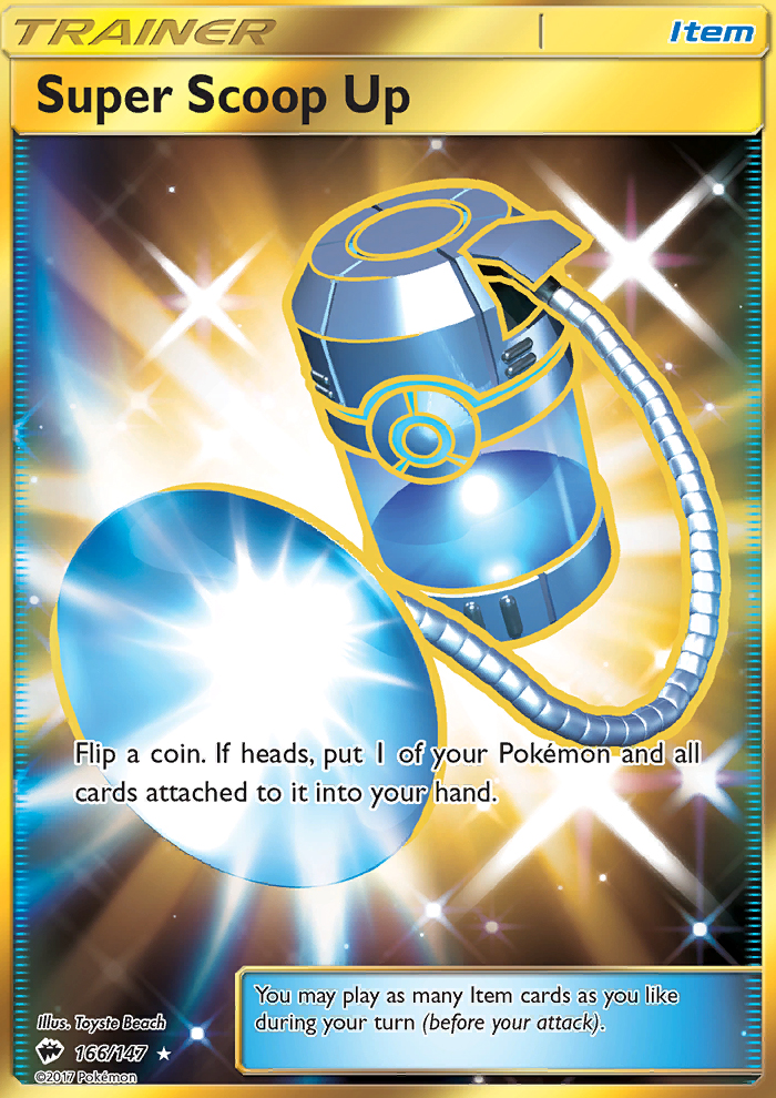 Super Scoop Up Secret Rare (166/147) sm3