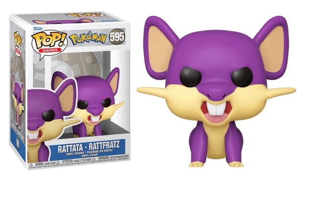 POP! Games: Pokemon - Rattata - Collectable Vinyl Figure