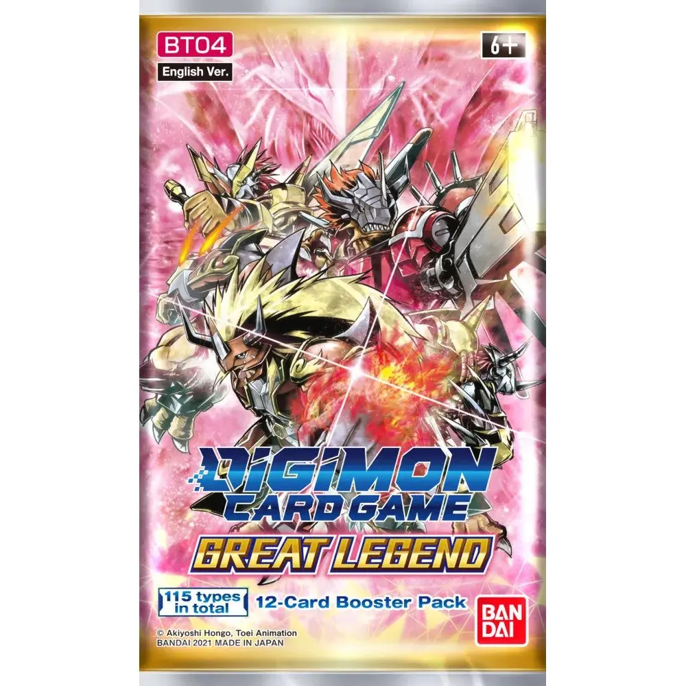 Digimon Booster Pack Digimon Version 4.0 Great Legend