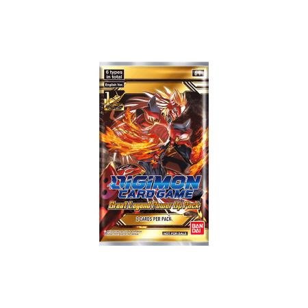 Digimon Card Game BT04 Great Legend Power up Pack (English) - 2 Promo Cards