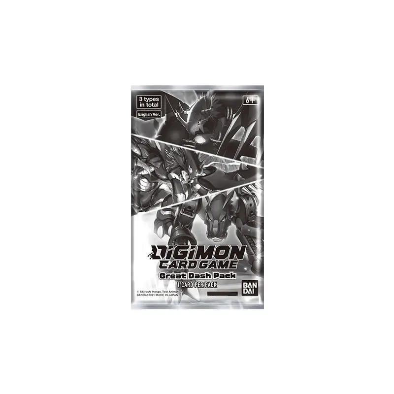 Digimon Card Game BT04 Great Legend Dash Pack (English) - 1 Promo Card