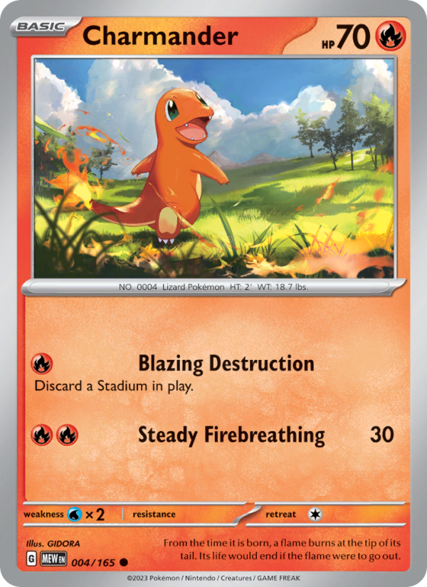 Charmander Common (004/165) sv03.5