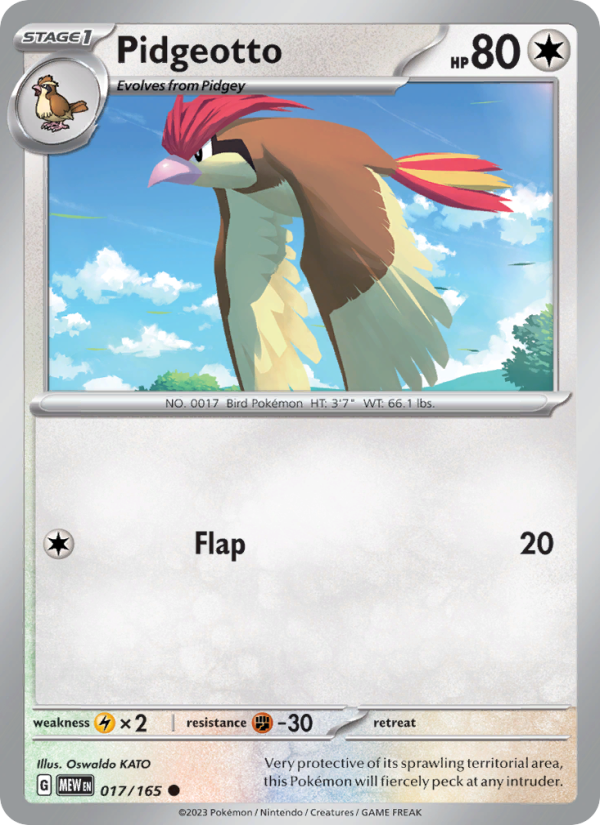 Pidgeotto Common (017/165) sv03.5