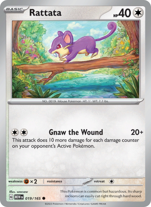 Rattata Common (019/165) sv03.5