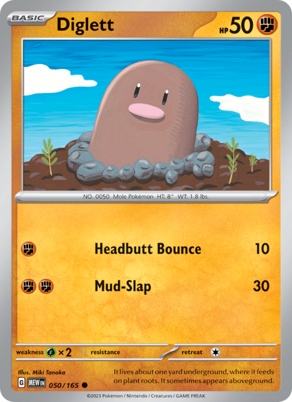 Diglett Common (050/165) sv03.5