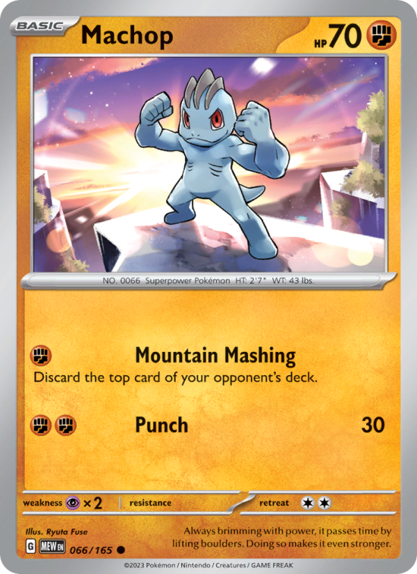 Machop Common (066/165) sv03.5