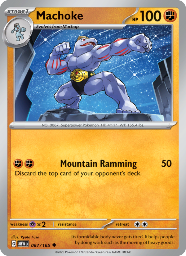 Machoke Uncommon (067/165) sv03.5