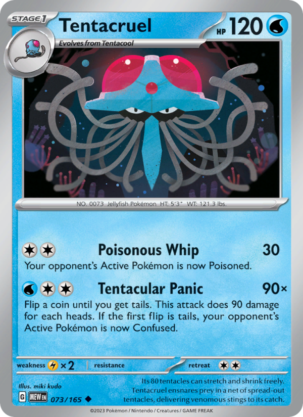 Tentacruel Uncommon (073/165) sv03.5