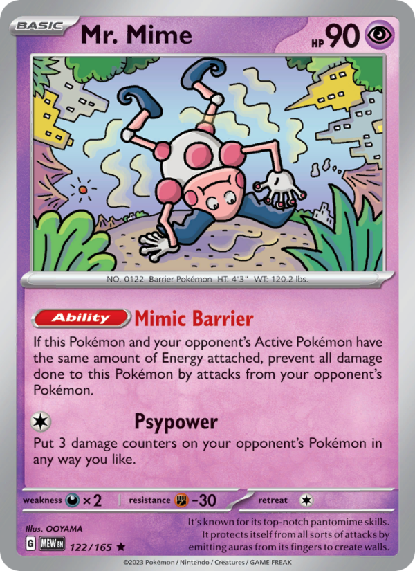 Mr. Mime Rare (122/165) sv03.5