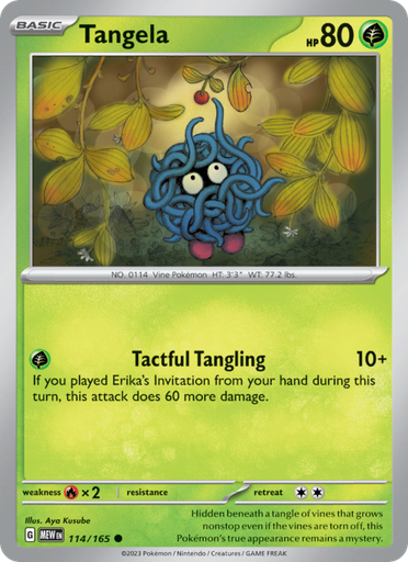 [sv03.5-114] Tangela Common (114/165) sv03.5
